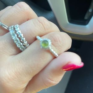 Pandora Size 8, birthstone August ring